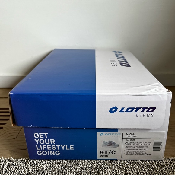 Lotto Kids/Toddler Running Shoes, size 9T/Euro 26 - BNIB - Picture 3 of 3